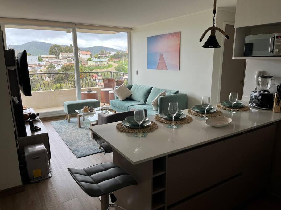 Apartamento Hermoso Departamento Nuevo En El Corazon De Papudo